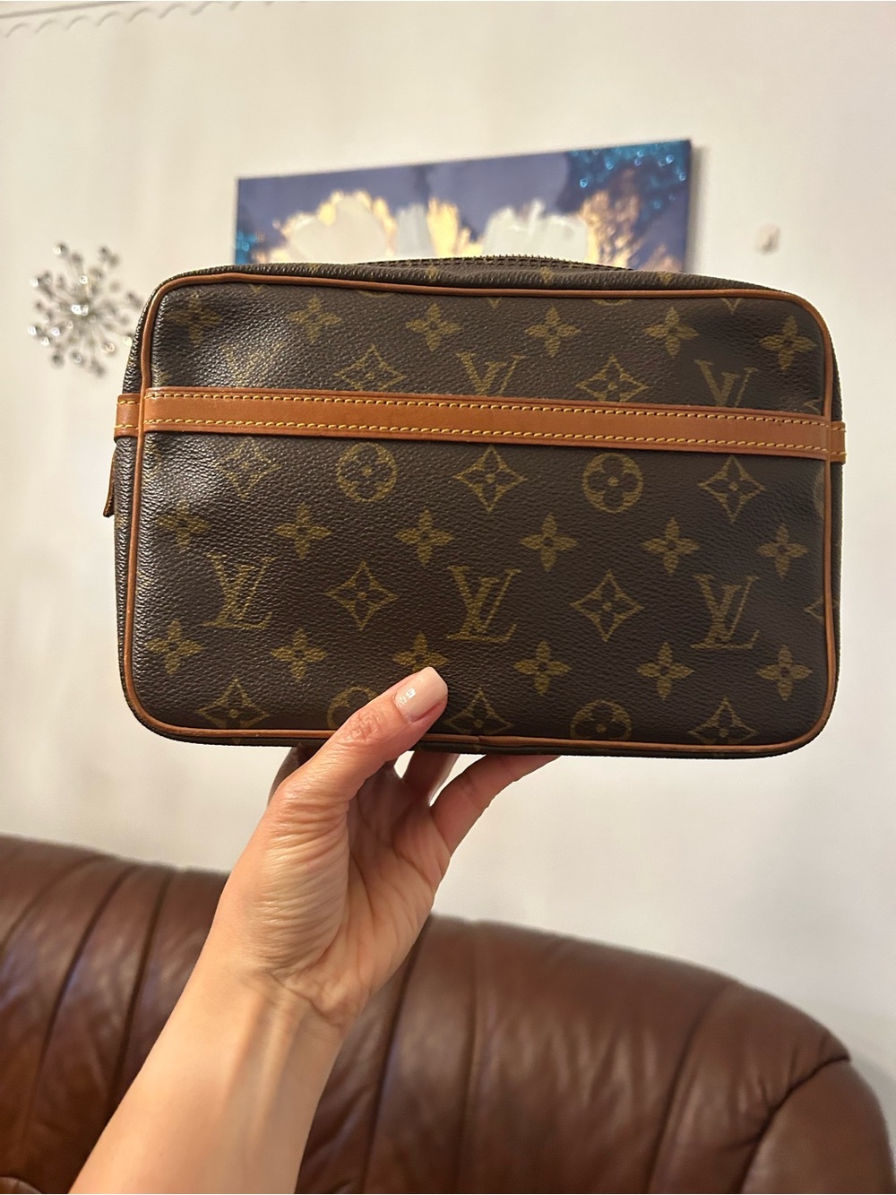 Vintage Louis Vuitton Monogram Canvas Toiletry